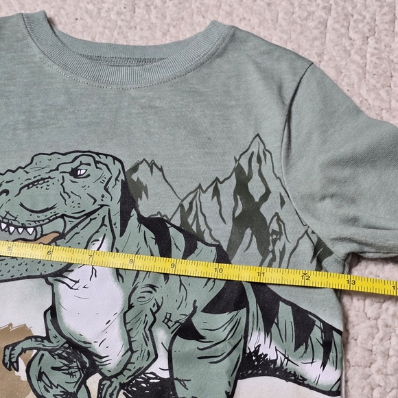 NWOT Garanimals Long Sleeve Shirt Dinosaur T-Rex Print Size 5T - Picture 7 of 8